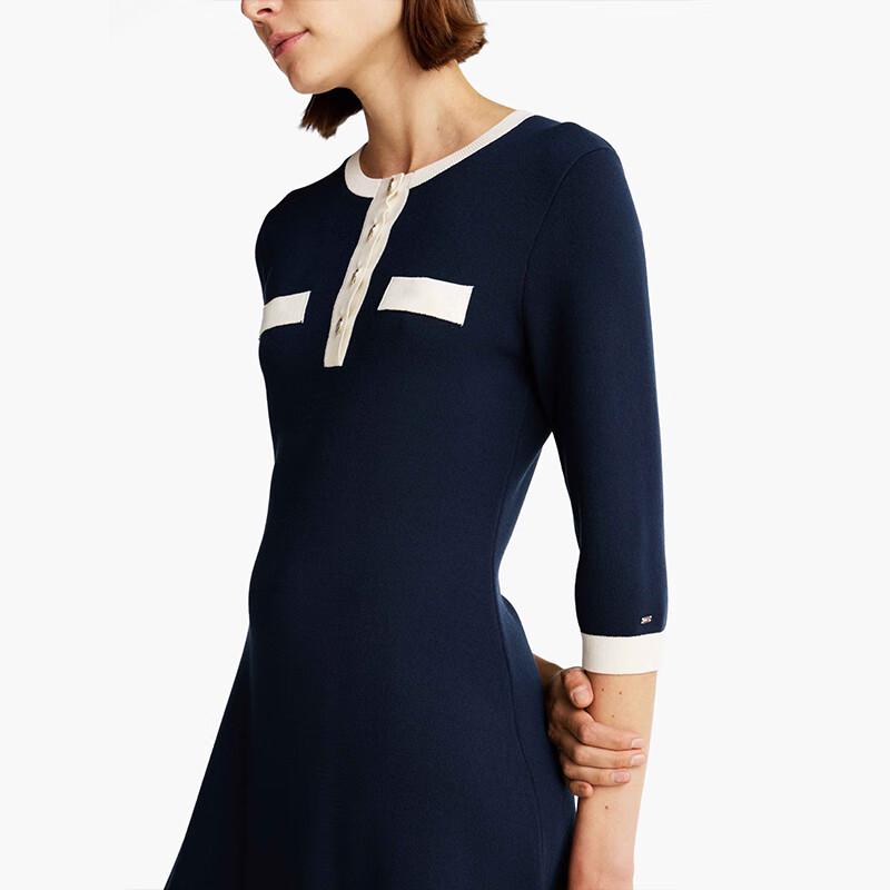 Tommy Hilfiger Women's Year of the Snake A-Line Knit Dress