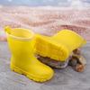 Vier Jahreszeiten Kinder Regenstiefel Komfort Rutschfest Mädchen Knöchelhohe Stiefel Einfach Vielseitig Jungen Wasserdichte Regenstiefel