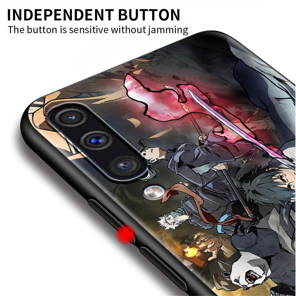 Soft Case For Samsung Galaxy Note 20 Ultra 10 Plus Lite A50 A70 A20 A40 A20e 9 8 A60 A10e Funda Phone Cover Jujutsu Kaisen Anime