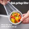 Vysoce kvalitní sítko do dřezu Kuchyňská kanalizace Jednorázový košík Sáček na odpadky