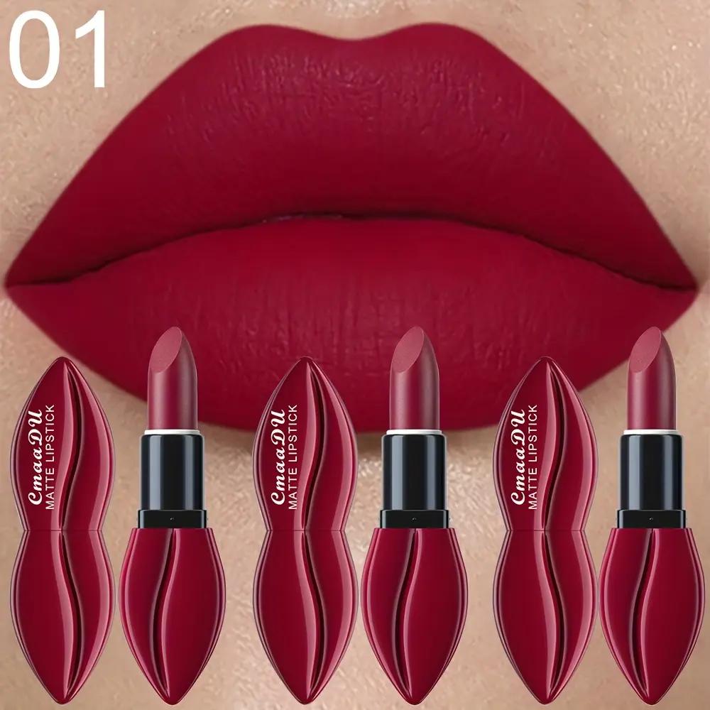 Cmaadu 3 Matte Lipstick Easy To Color The Same Color