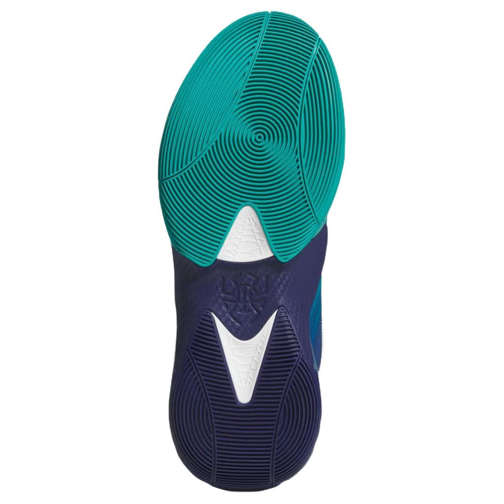 Adidas D.O.N. Issue #7 Pure Teal Unisex Sneakers Cloud-White Dark-Blue JR9502