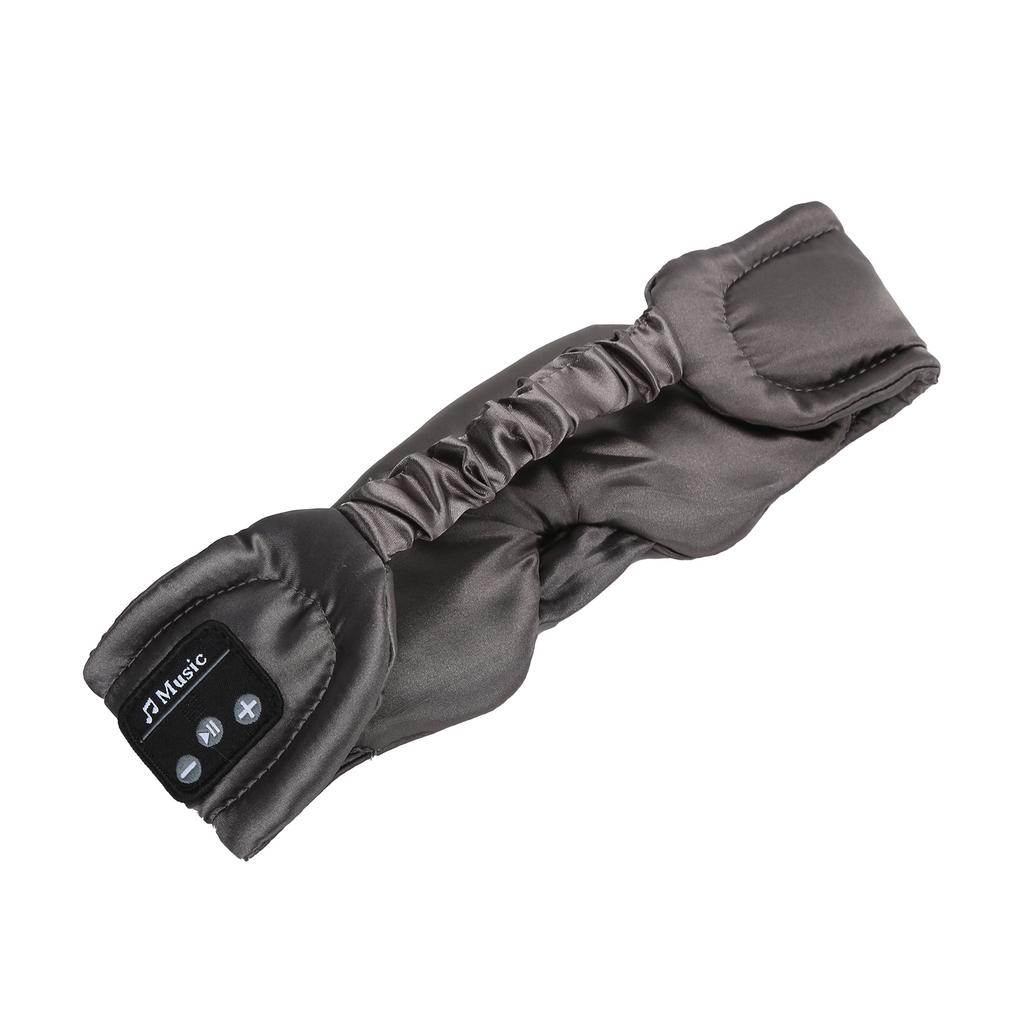 Silk   5.0 Wireless Eye Mask     Music   Eye Mask for Listening To Songs and Calls(Black )