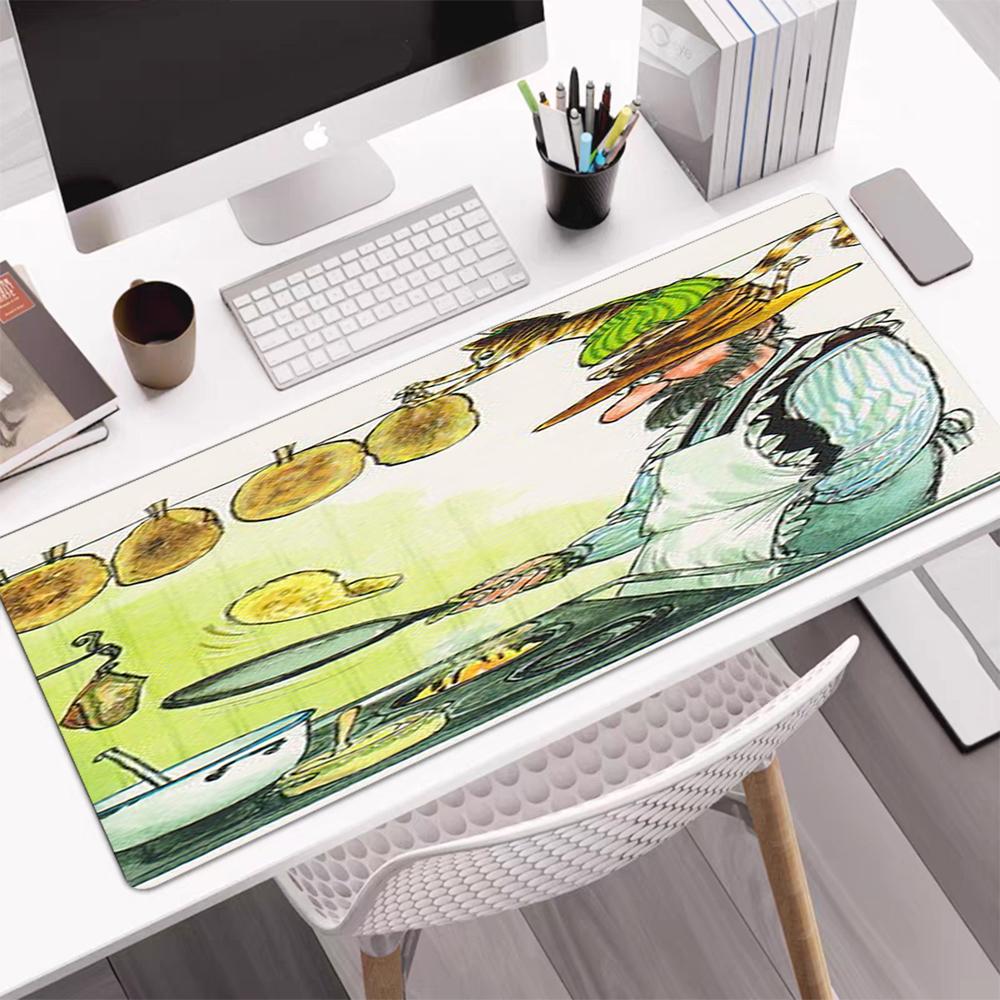Pettson and Findus Theme Mouse Pad, Non Slip Rubber Base, Multifunctional Office & Home Decor, Perfect for Workspace Personalization.