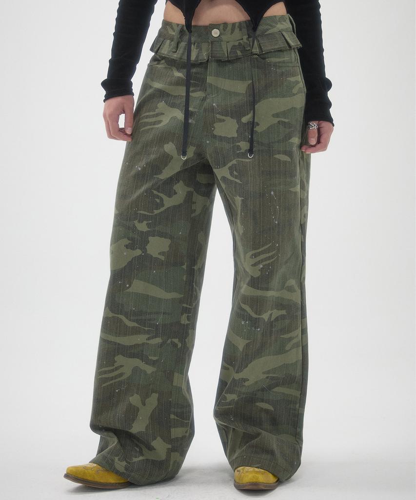 OOH-AHH Camo Paint Pants