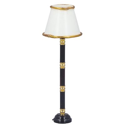 Mini Luminária de Chão LED para Mesa em Miniatura Mini Luminária de Chão LED com Chão Exclusivamente para Casa de Bonecas em Miniatura LED Diversão Interativa Casas de Bonecas 1:12, Luminária,