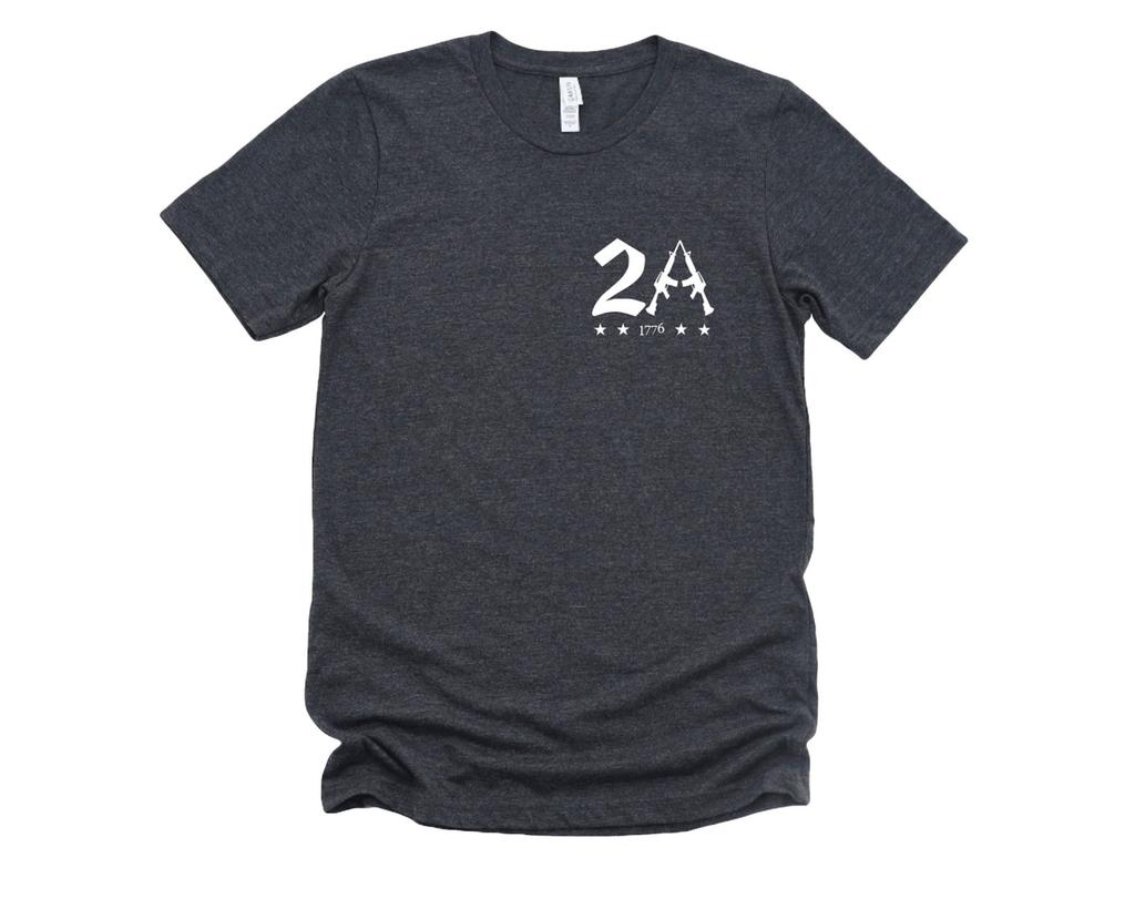 2nd Amendment Unisex Graphic T-Shirt, Short Sleeve Shirt, Freedom, 2A