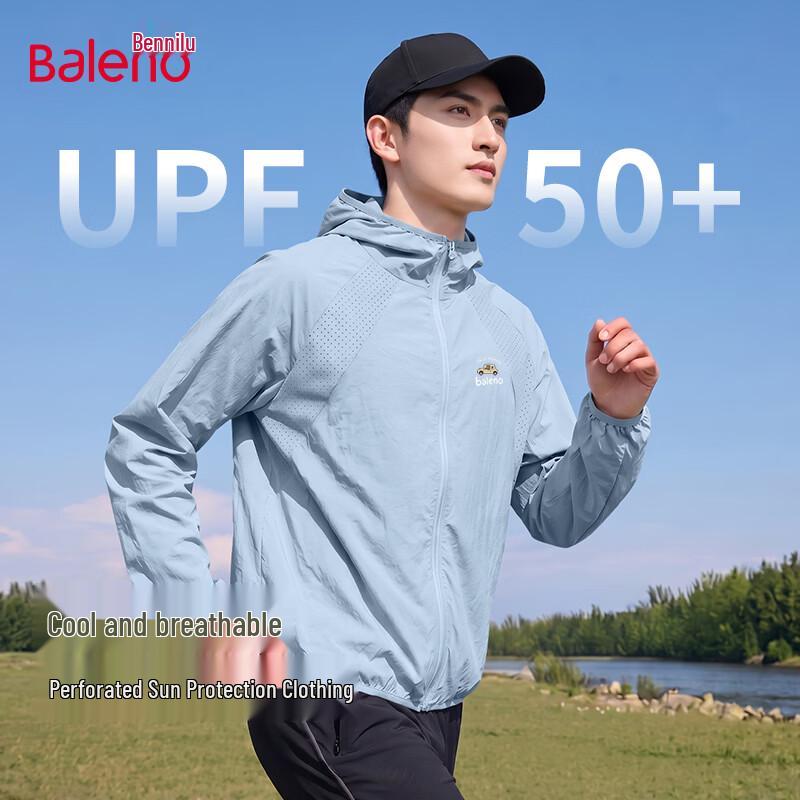 Мужская перфорированная солнцезащитная куртка Baleno M