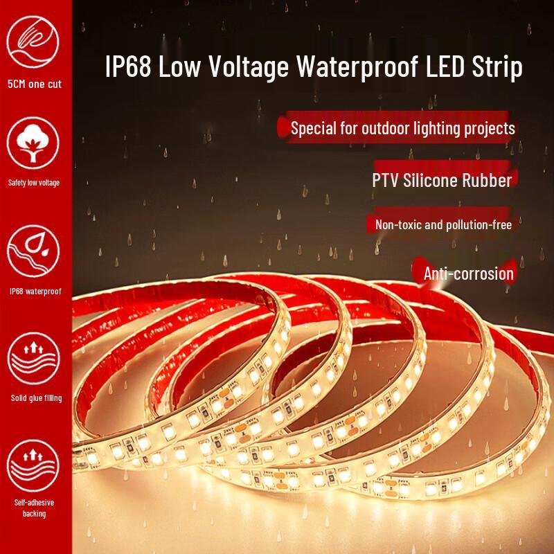 Xuanyong 24V Warm White Waterproof LED Strip Light