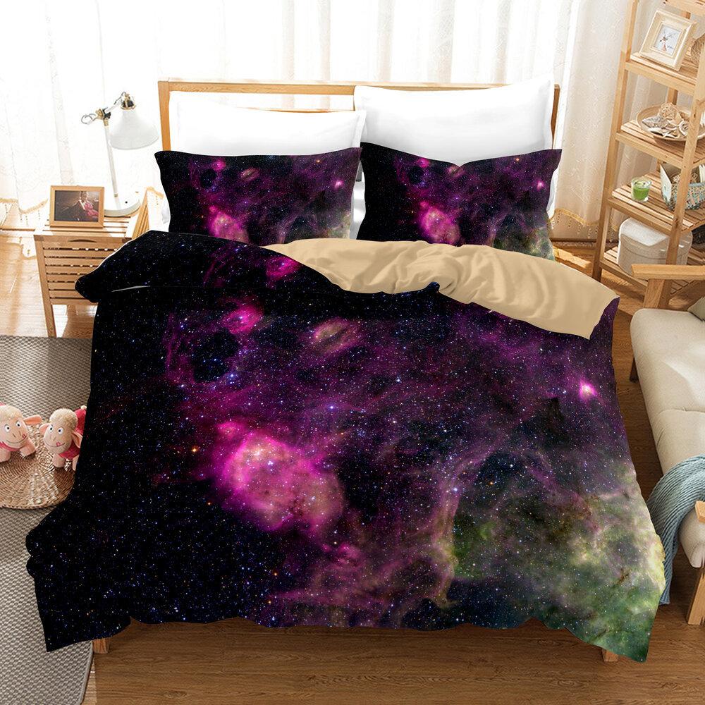 Space Planet E-Commerce Three-Piece American 3D Digital Printing Kit