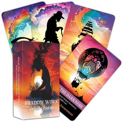 Shadow Work Oracle Inner Healing Oracle Oracle Karmic Healing Energy Cards Cards, Deck, Beginner's Self-Reflection Deck, Clarification, [Product]