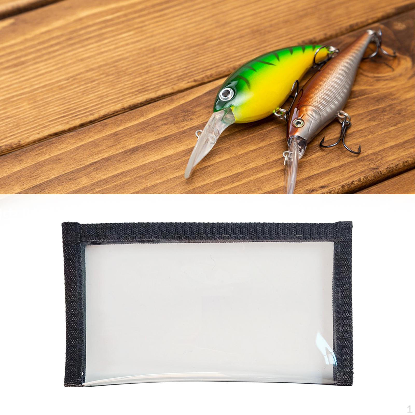 

Упаковка для рыболовных приманок, защитный чехол для крючков, прозрачный, ПВХ, органайзер, легко различимая защита для рыбалки M