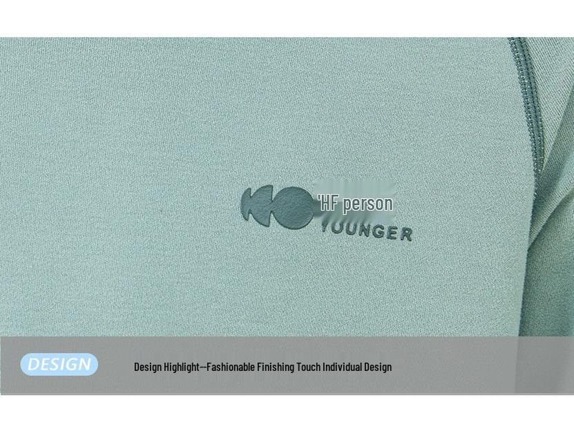 Herren Thermounterwäsche Set - Jugend Antibakterielle Baumwolle Wolle Pullover & Hose für Herbst/Winter