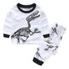 2025 Dinosaur Pattern Kids Homewear Set - Children's Clothing