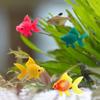 10pcs Lifelike Realistic Goldfish Simulation Moving Goldfish Artificial Fish   Aquarium