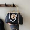 2026 Pearl Chain Crossbody Bag Small Square Bag