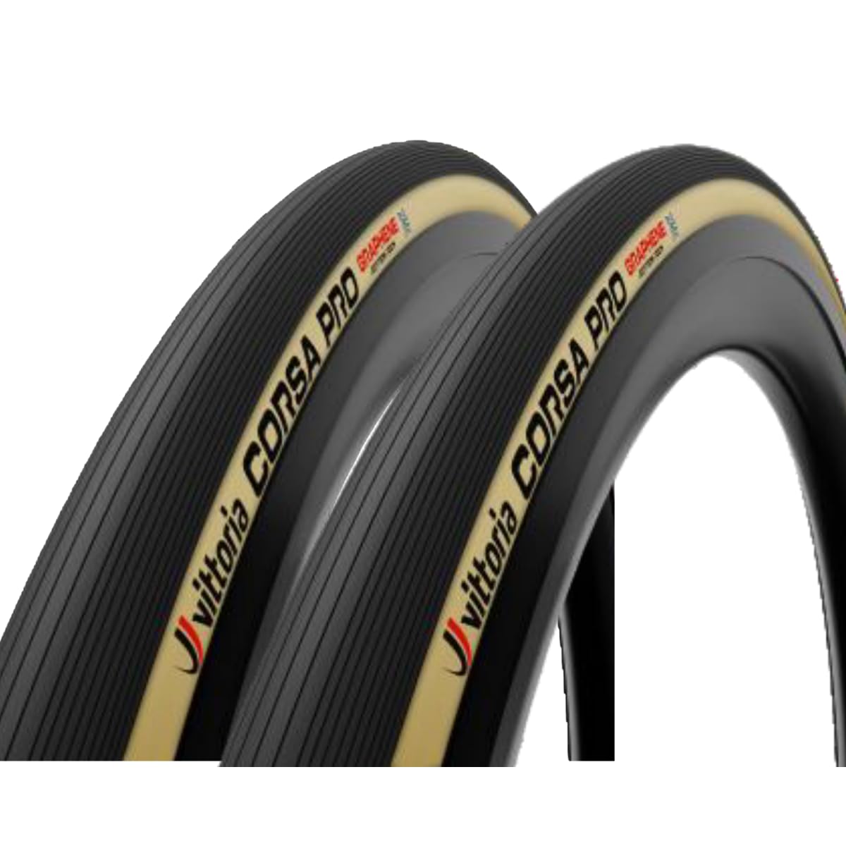 Vittoria CORSA PRO Tubeless Ready 700x24C Черный/Парадайз (Набор 2)