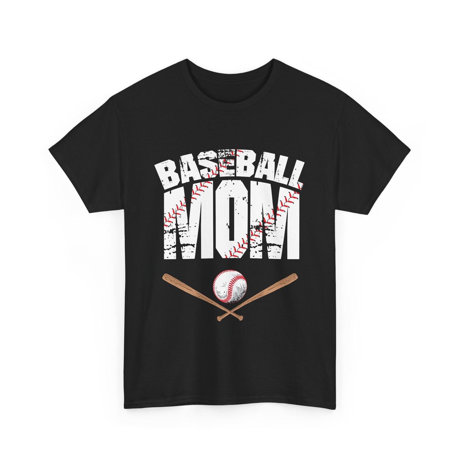 Baseball Mom T-Shirt Mens Womens Tees Top, Baseball Players Sports Lovers Mom Women Vintage Shirt XL