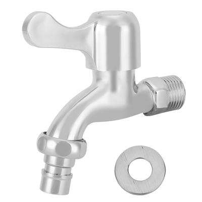 G1/2in Thread Zinc Alloy Mop Sink Faucet Sink Garden Washing Machine Tap Faucet
