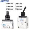 AirTAC CM3V05 CM3V06 CM3V08 CM3Y05 CM3Y06 CM3Y08 3/2 Way Vertical Lever Type Air Pneumatic External Control Mechanical Valve