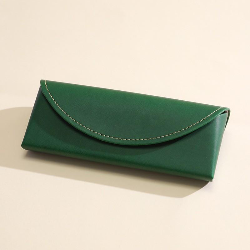 Vintage Pu Leather Glasses Case 3D Glasses Holder Eyewear Storage Box Personality Myopia Sunglasses Container Gift