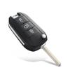 Guscio Chiave Auto per Peugeot 208 2008 301 308 508 5008 Rcz Per Citroen C-Elysee C4-Cactus Guscio Chiave con Telecomando Centrale per Fari