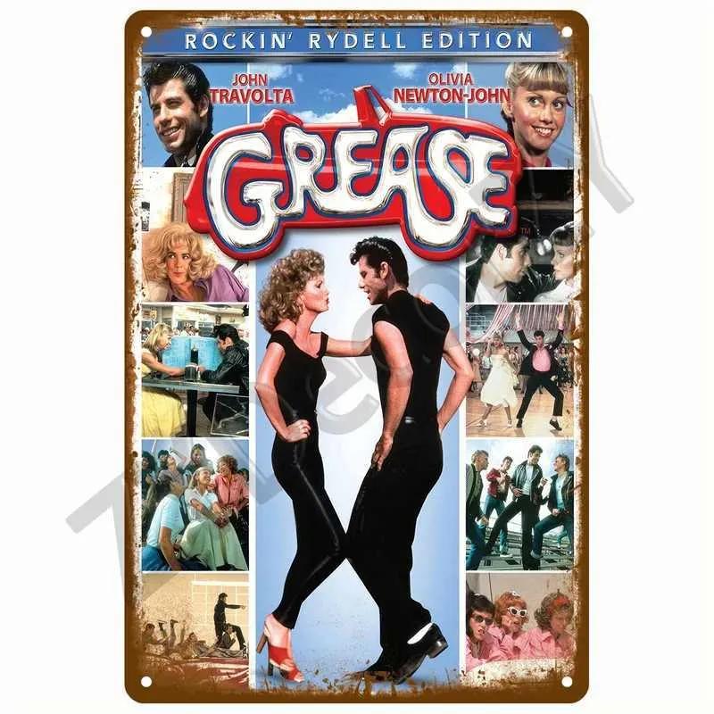 Metal Vintage Poster Tin Sign Decoration Retro Movie Metal Sign Plaque For Man Cave Bar Painting Cinema Wall Art Home Decor Film