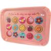Smiley [L8983] - Large Pink 'Smiley' Tray (you're the Icing On My Cake)