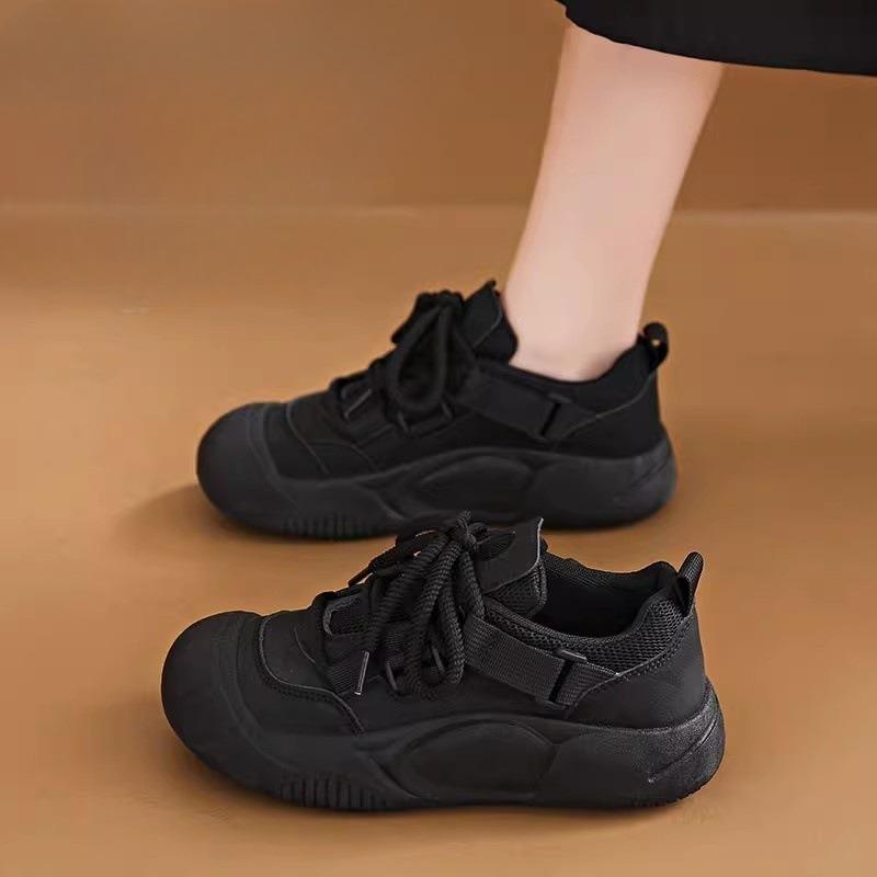 Women's work work pops shoes non-slip hundred with thick bottom casual sneakers