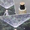 Irrigatore con Filettatura da 1/2 Pollice Supporto in Plastica Regolabile 0-360 Gradi Ugello per Irrigazione Prato Giardino