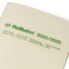 [Delfonics Planner 2025-2026 Edition / Starting March 2025] Rollbahn Notebook Diary, Clear, B6, Monthly Schedule (Clear)