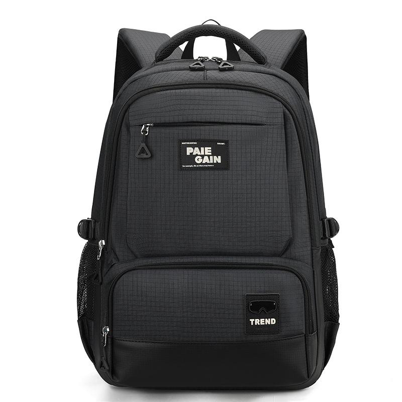 Schoolbag Large Capacity Daily Commuter Backpack Short Trip Business Trip Multifunctional Backpack Simple Foreign Style Children's School Bag