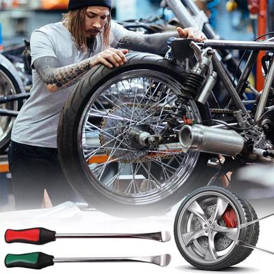 Motorcycle Rim Professional Tire Change Lever Heavy Pry Hand Hardware Auto Tire Rod Lifting Duty Repair Bar Maintenance Too V7D8