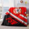 Coperta portatile/morbida con stemma PSV Eindhoven, coperta da letto, adatta per viaggi, campeggio, soggiorni, uffici, divani, regali per tifosi