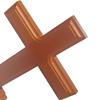 Carved Wooden Standing Cross Crucifix w/ Stand Jesus Christ Altar Handmade