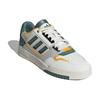 Adidas Originals Drop Step 2.0 Low Leather Comfortable Versatile Durable Low-Top Skate Shoes Unisex Sneakers White Green IG1907