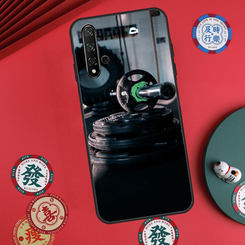 Bodybuilding Gym Fitness For Huawei Nova Y73 Y72 Y61 Y91 Y90 Y70 Y60 12s 12i 11i 8i 9 10 SE P60 Pro P30 P40 Lite Case