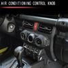 25Pcs Flexible Polymer Air Conditioner Knob Rings For Jimny Interior individualized Designed Protective Covers Easy Application Long Lasting