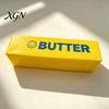 Hand Squeeze Stress Reliever Butter Stick Slow-Rising Toy Soft PU Fidget Realistic Sensory Ball Portable Decompression Gadget for Kids Adults