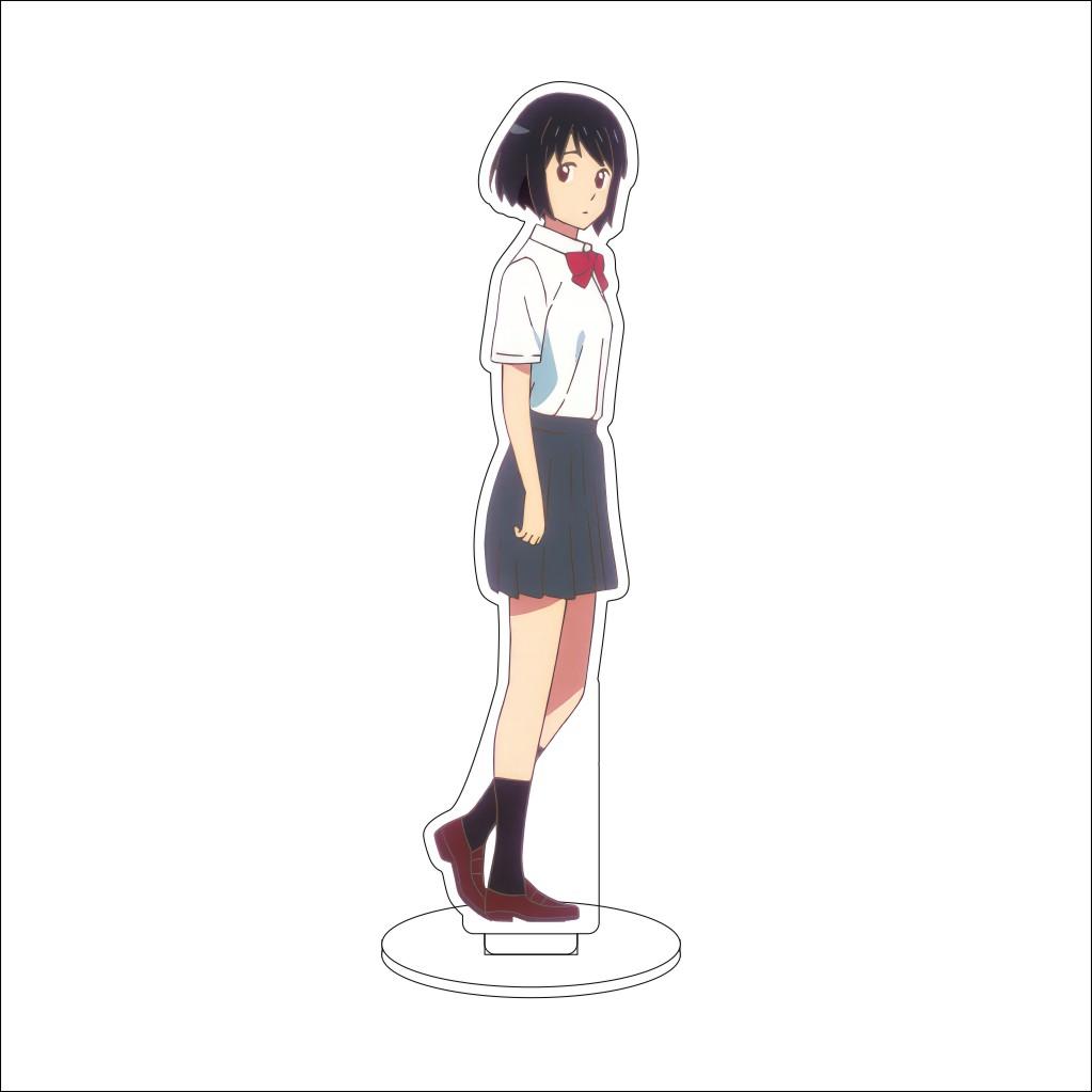 16CM Anime Your Name Cosplay Acrylic Stand Ornaments Okudera Miki Natori Sayaka Tachibana Taki Figure Stand Halloween Gifts