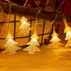 LED Christmas Snowflake String Lights