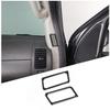 Glossy Piano Black A-pillar Air Vent Trim Sticker For Nissan Frontier 2005-21