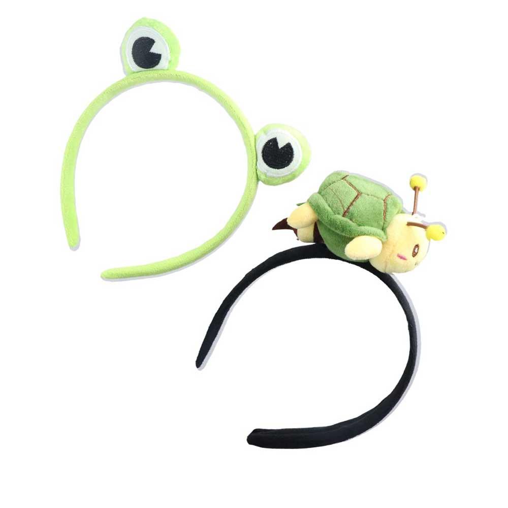 Animal Vegetable Headband Tortoise Frog Plush Hairband Gift   Cosplay