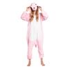 Piżama damska kombinezon kigurumi onesie kostium dinozaur różowy 165-175 l