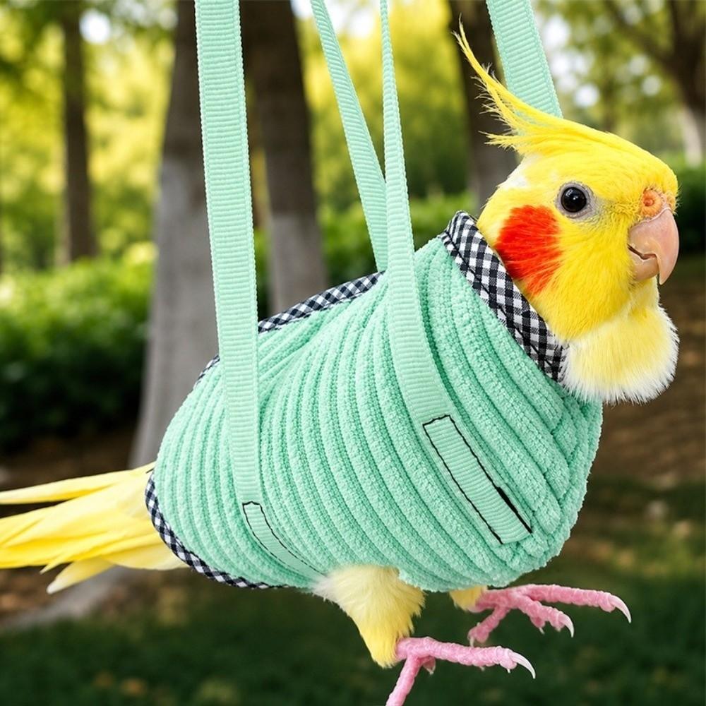 Portable Parrot Walking Bag Anti Escape Parrot Outing Bag Comfortable Bird Travel Bag Bird Walking