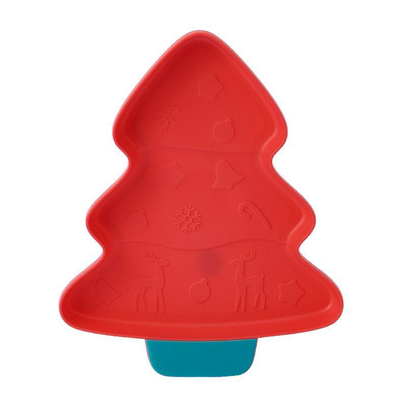 

Enchanting Christmas Serving Dishes For Candy Fruit Cookies And Cake Festive Design Red Christmas Tree