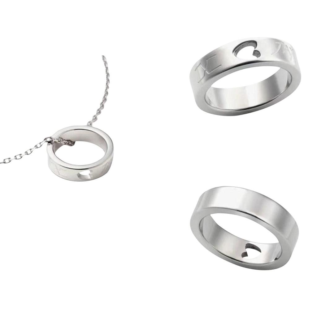 Kpop Idol ENHYPEN Ring Necklace, Ring Necklace Gift, Fan Gift, Birthday Gift(Ring + Necklace)