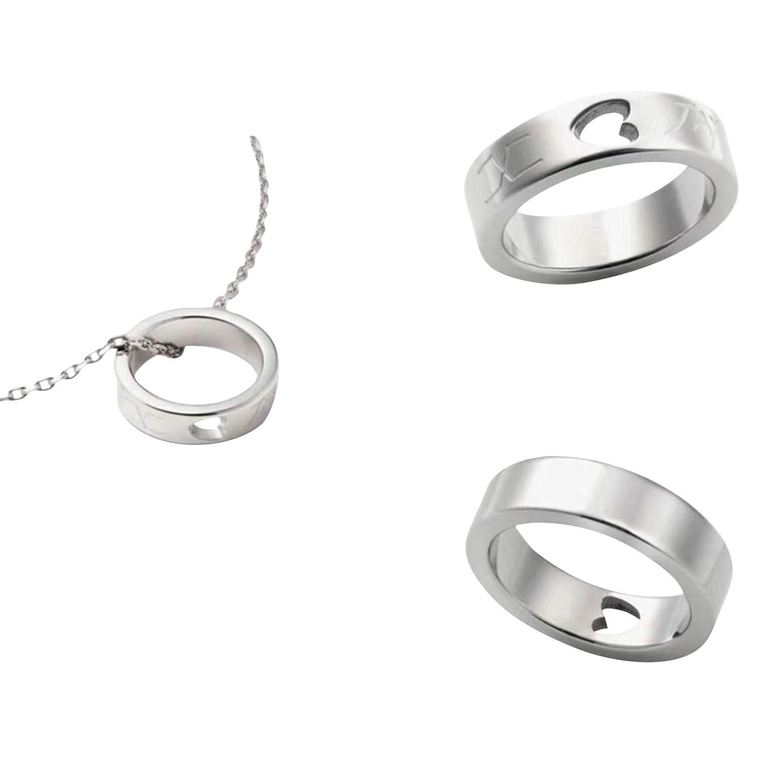 

K-pop айдол ENHYPEN ожерелье-кольцо, подарок ожерелье-кольцо, подарок для фаната, подарок на день рождения(Кольцо + Ожерелье) One Size