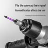 Electric Hammer Round To Hex Shank Bit Adapter Set