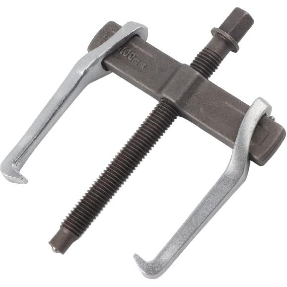 Yunseity 2 Jaws Puller, Steel Puller, Bearing Puller, for Car Repair, Machine Repair, (4 Inches)